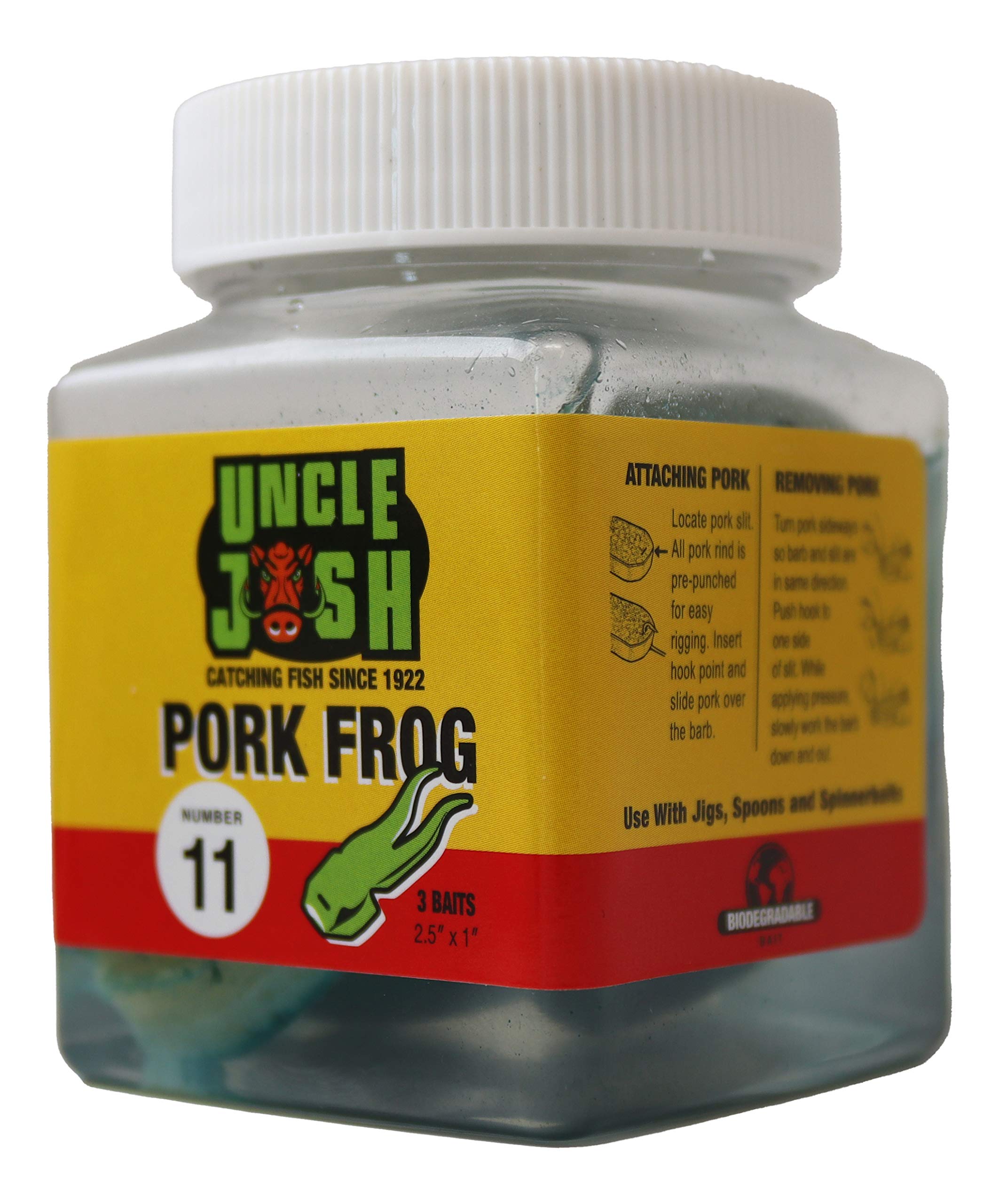 Amazon.com : Uncle Josh 11 CRBR Pork Frog : Boating Equipment